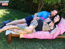 Bobbii Rose Bikini Bareback Sexy Tgirl