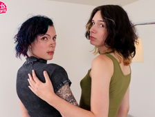 Lady Jadalyn with Eve Monaco Tgirl Lesbians