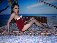 Sexy Ladyboy Pam Hardcore Toy Fun