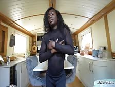 Black Barbi Boat Trip Sexy Tgirl