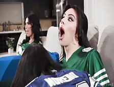 Gameday Trans Superstars Threesome Bareback